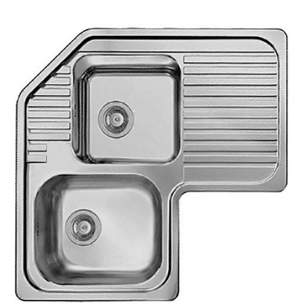 ELLECI - Mosogatótálca Sky CORNER SX Inox - bal oldali medencével ELLECI - Mosogatótálca Sky CORNER SX Inox - bal oldali medencével