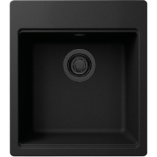 ELLECI - Mosogatótálca Time 102 G40 Nero fekete tartozékokkal