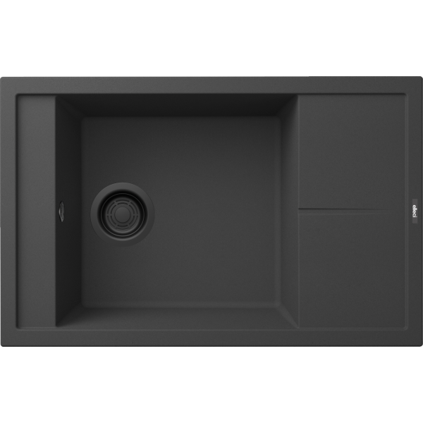 ELLECI - Mosogatótálca Unico 305 G40 Nero fekete tartozékokkal ELLECI - Mosogatótálca Unico 305 G40 Nero fekete tartozékokkal