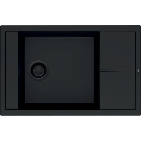 ELLECI - Mosogatótálca Unico 305 K86 Black fekete tartozékokkal ELLECI - Mosogatótálca Unico 305 K86 Black fekete tartozékokkal