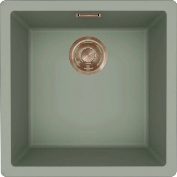 ELLECI - Mosogatótálca Zen 102 K82 Sage bronz tartozékokkal ELLECI - Mosogatótálca Zen 102 K82 Sage bronz tartozékokkal