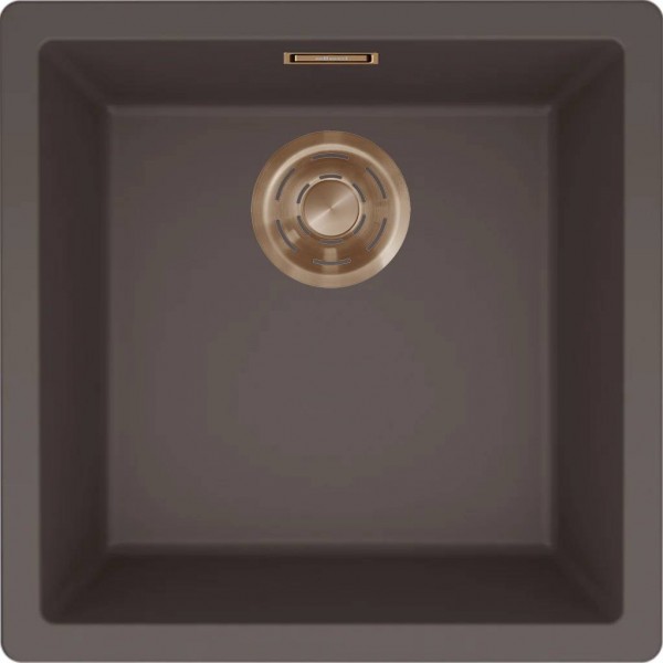 ELLECI - Mosogatótálca Zen 102 K87 Cocoa bronz tartozékokkal ELLECI - Mosogatótálca Zen 102 K87 Cocoa bronz tartozékokkal