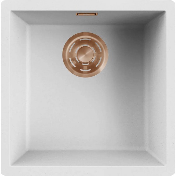 ELLECI - Mosogatótálca Zen 102 K96 White bronz tartozékokkal ELLECI - Mosogatótálca Zen 102 K96 White bronz tartozékokkal