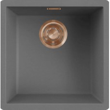 ELLECI - Mosogatótálca Zen 102 K99 Concrete bronz tartozékokkal