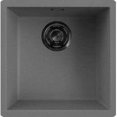 ELLECI - Mosogatótálca Zen 102 K99 Concrete fekete tartozékokkal