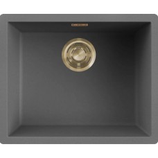 ELLECI - Mosogatótálca Zen 105 K99 Concrete arany tartozékokkal