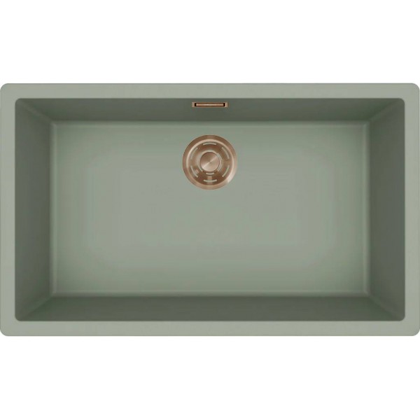 ELLECI - Mosogatótálca Zen 130 K82 Sage bronz tartozékokkal ELLECI - Mosogatótálca Zen 130 K82 Sage bronz tartozékokkal