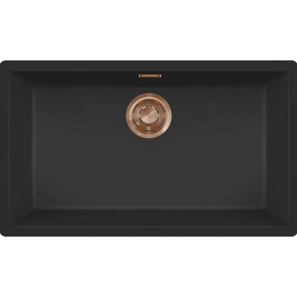 ELLECI - Mosogatótálca Zen 130 K86 Black bronz tartozékokkal ELLECI - Mosogatótálca Zen 130 K86 Black bronz tartozékokkal