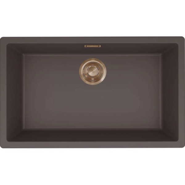 ELLECI - Mosogatótálca Zen 130 K87 Cocoa bronz tartozékokkal ELLECI - Mosogatótálca Zen 130 K87 Cocoa bronz tartozékokkal