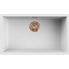 ELLECI - Mosogatótálca Zen 130 K96 White bronz tartozékokkal