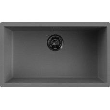 ELLECI - Mosogatótálca Zen 130 K99 Concrete fekete tartozékokkal