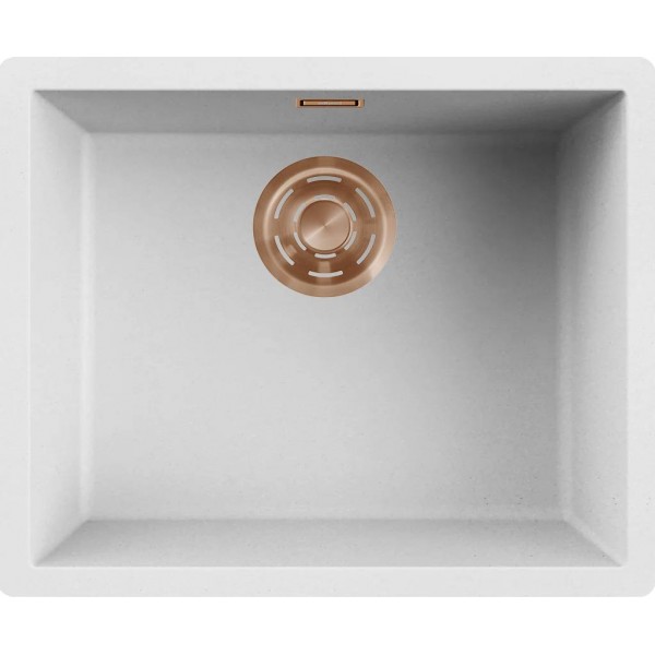 ELLECI - Mosogatótálca Zen-F 105 K96 White bronz tartozékokkal ELLECI - Mosogatótálca Zen-F 105 K96 White bronz tartozékokkal