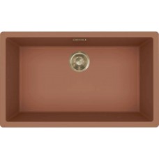 ELLECI - Mosogatótálca Zen-F 130 K83 Clay arany tartozékokkal