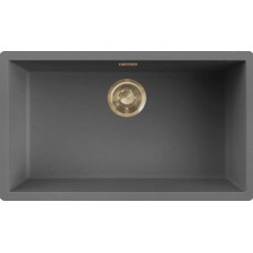 ELLECI - Mosogatótálca Zen-F 130 K99 Concrete arany tartozékokkal