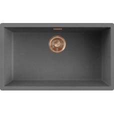 ELLECI - Mosogatótálca Zen-F 130 K99 Concrete bronz tartozékokkal