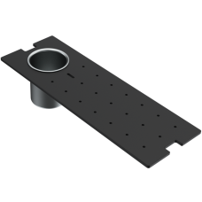 ELLECI - Tálca 410x137x100mm Mixology mosogatókhoz fekete