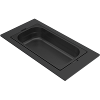 ELLECI - Tároló edény egyrészes gourmet 378 fekete HPL kerettel