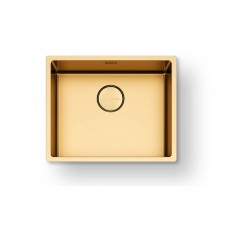 FALMEC - Mosogatótálca Como 50 GOLD PVD arany munkalapra, munkalap alá és szintbe is szerelhető - Kiállított bemutató termék!