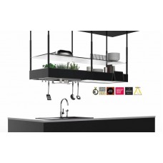 Falmec - Páraelszívó SPAZIO 180 SZIGET fekete