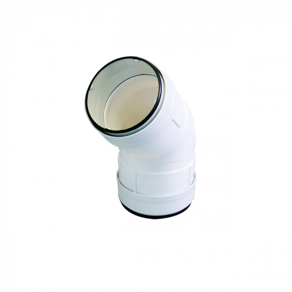 GONAL 0676ES Könyök elem 45°, NA100 GONAL 0676ES Könyök elem 45°, NA100