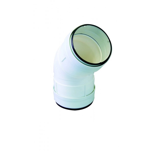 GONAL SU-2076ES könyök elem 45°, NA150 GONAL SU-2076ES könyök elem 45°, NA150