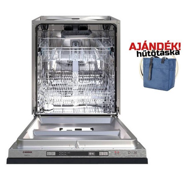Beépíthető mosogatógép - NODOR - Beépíthető mosogatógép NorCare DW-6141 I SL + Ajándék Hűtőtáska Beépíthető mosogatógép - NODOR - Beépíthető mosogatógép NorCare DW-6141 I SL + Ajándék Hűtőtáska