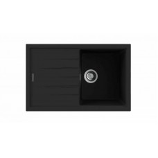 NODOR - Mosogatótálca NorGranite 78.50 1B 1D BK fekete
