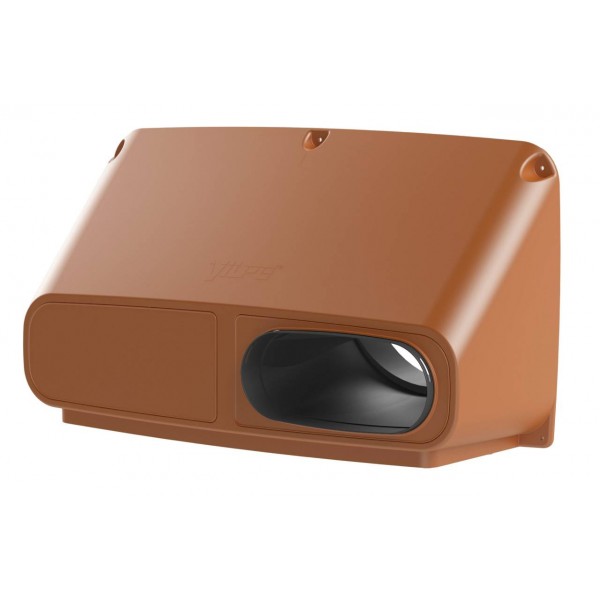 VILPE - Univerzális kültéri fali egység elszíváshoz/befúváshoz IO 160 téglavörös VILPE - Univerzális kültéri fali egység elszíváshoz/befúváshoz IO 160 téglavörös