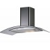 CATA - Páraelszívó C-GLASS 900 LED inox