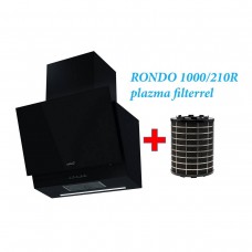 Cata - Páraelszívó Thalassa 600 GBK fekete + AIRA plazma filter RONDO 1000/210 R