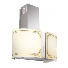 FALMEC OUTLET - Páraelszívó MIRABILIA Round 67 inox T80 LED + MIRABILIA üveg LIBERTY 67 - Kiállított bemutató termék!