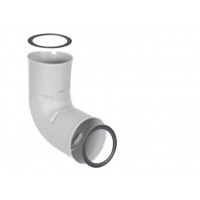 Aerauliqa 90°-os könyök DN75/63mm