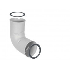 Aerauliqa 90°-os könyök DN75/63mm