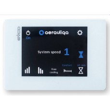 Aerauliqa CTRL-HO digitális fali szabályozó egység Orion szellőztetőkhöz