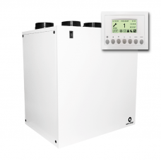 AERAULIQA QR-280A központi hővisszanyerős szellőztető LCD kijelzős vezérléssel