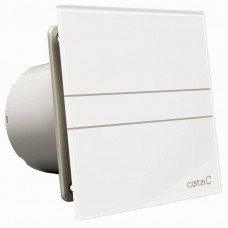 Cata E-100MTH ventilátor metakrilát előlappal, utószellőztető, alapszellőztető és páraérzékelő funkcióval, fehér