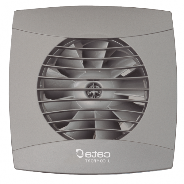 Cata UC-10 STD Silver ventilátor, pillangószeleppel, szürke Cata UC-10 STD Silver ventilátor, pillangószeleppel, szürke