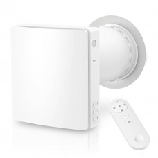 HOLTOP/AIRWOODS AV-TTW5-W SH7IE egyhelyiséges hővisszanyerős szellőztető, páraérzékelő szenzorral, automata zsaluval, WiFi csatlakozással, kültéri hangcsillapító elemmel