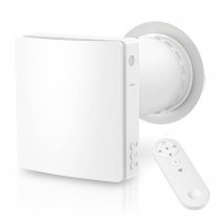 HOLTOP/AIRWOODS AV-TTW5-W SH7IE egyhelyiséges hővisszanyerős szellőztető, páraérzékelővel, automata zsaluval, WiFi-vel, kültéri hangcsillapító elemmel