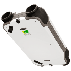 Siber ERV DF-EVO-3-PR központi hővisszanyerős szellőztető beépített előfűtővel, entalpia hőcserélővel, passzívház bizonylattal